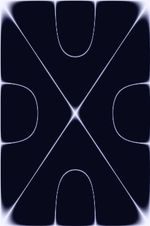 Chladni line pattern, sound made visible